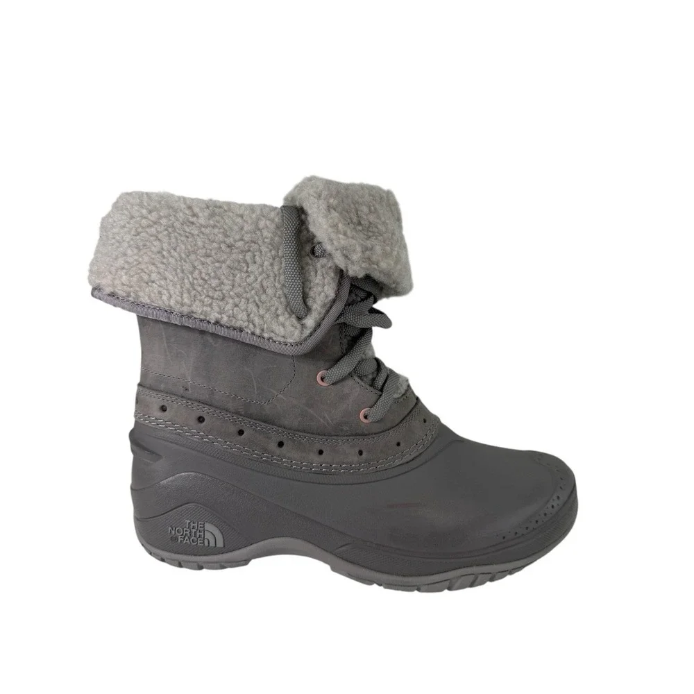 The North Face Shellista Rool Down -Gray- Women's Boots Size 7‎ No Box